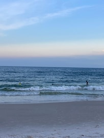 Gorgeous, clean beach.