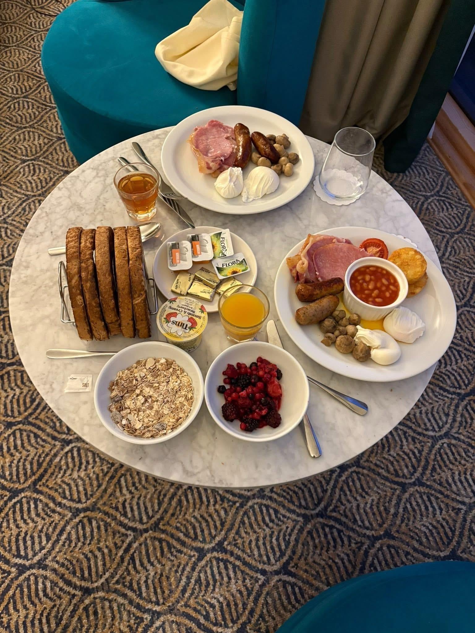 Room service breakfast 