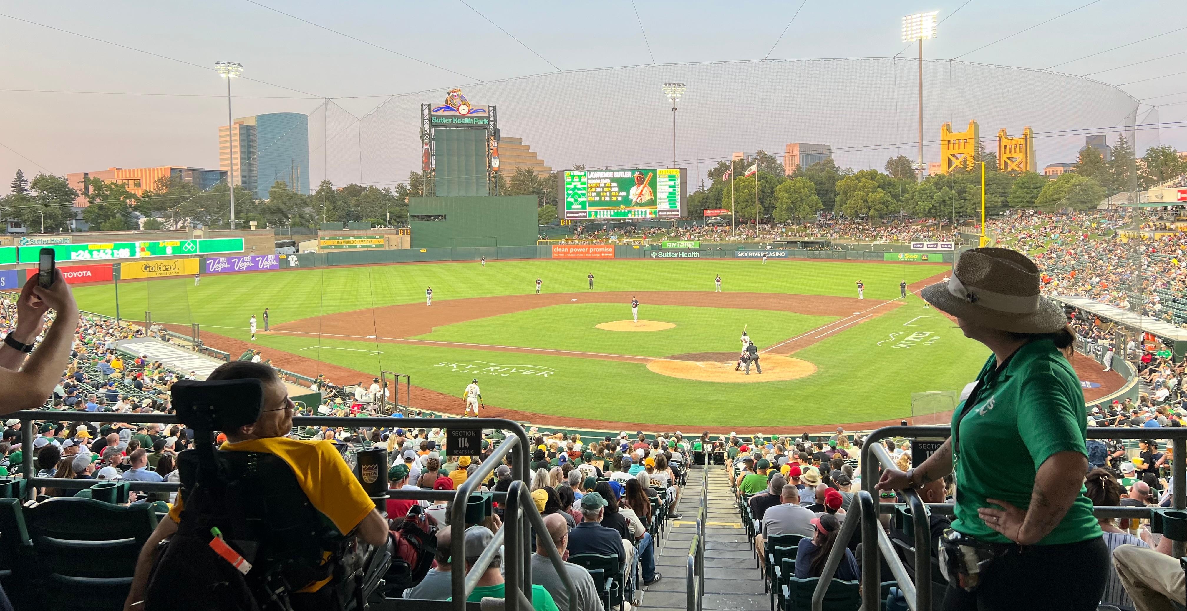 Catch the A’s in a unique (and very cool) setting for an MLB game