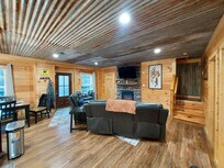 Plenty big downstairs living room area