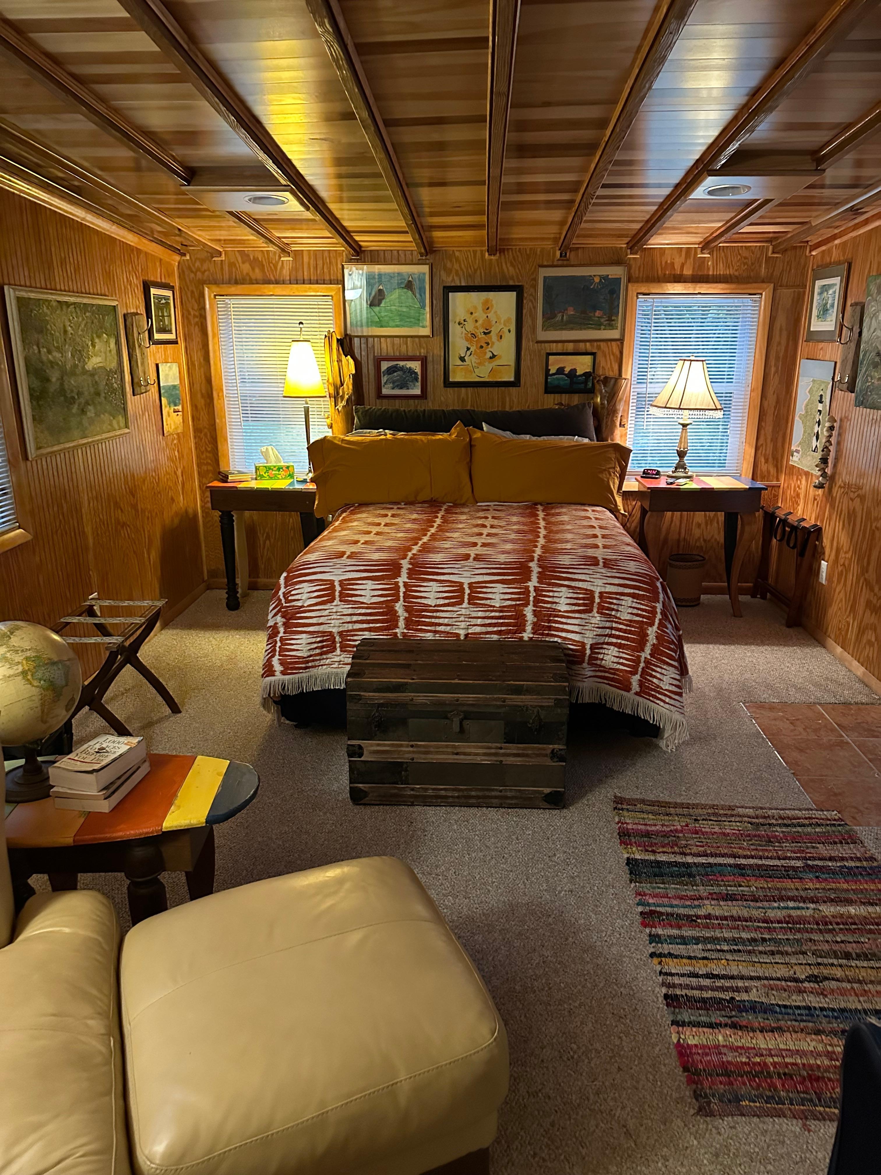 That bed was so comfy.