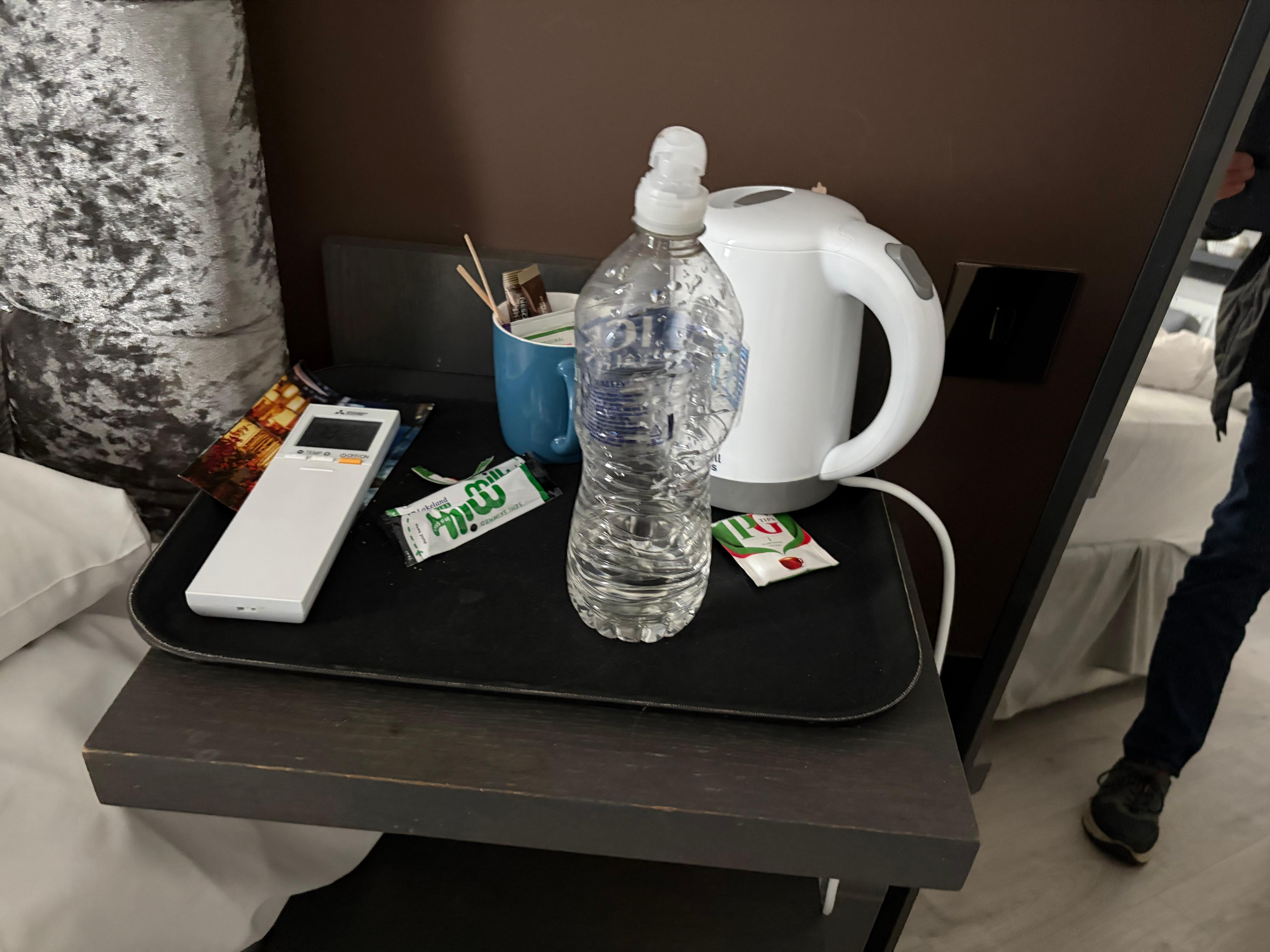 How the room was when we were shown in 