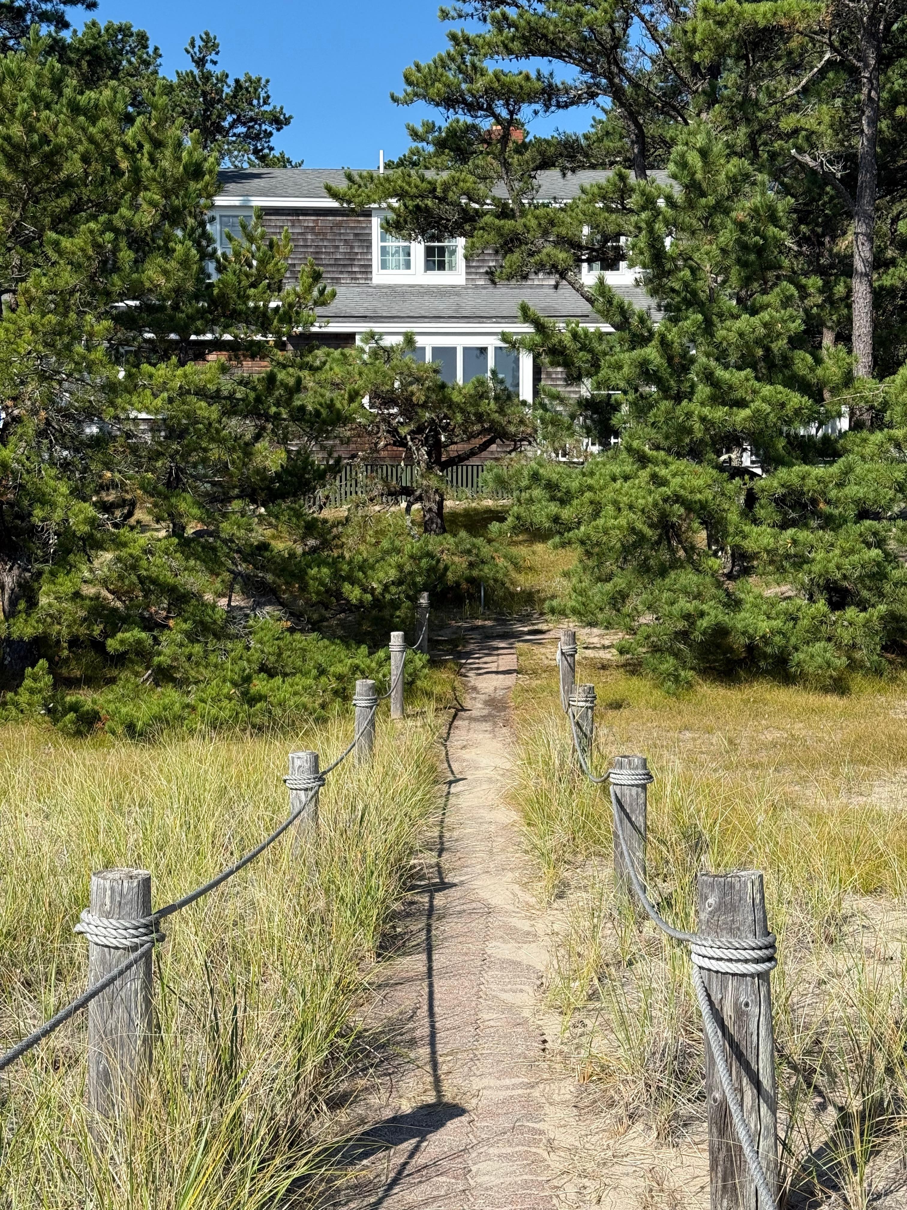 View from the beach.