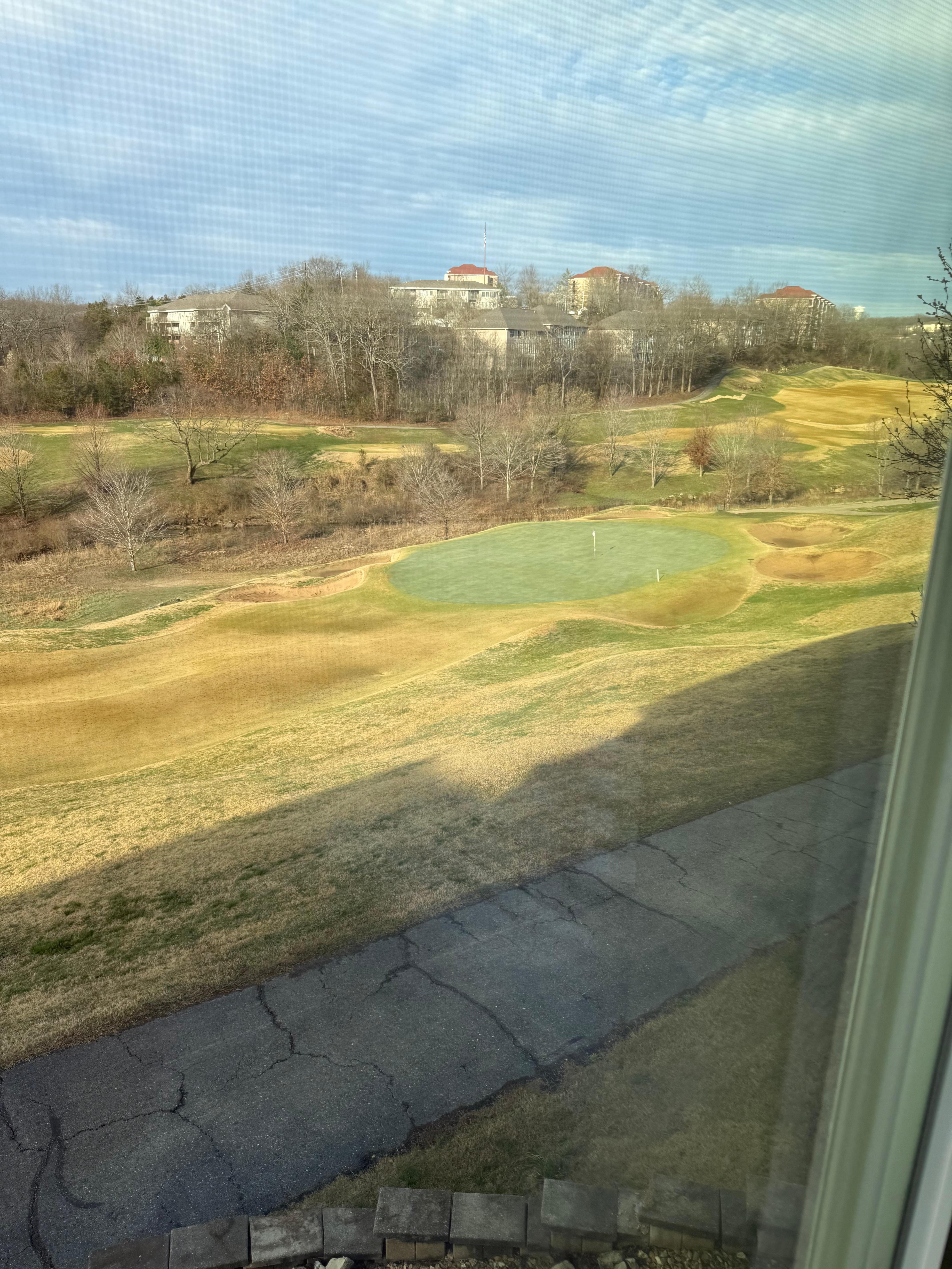 Beautiful view from the sun room