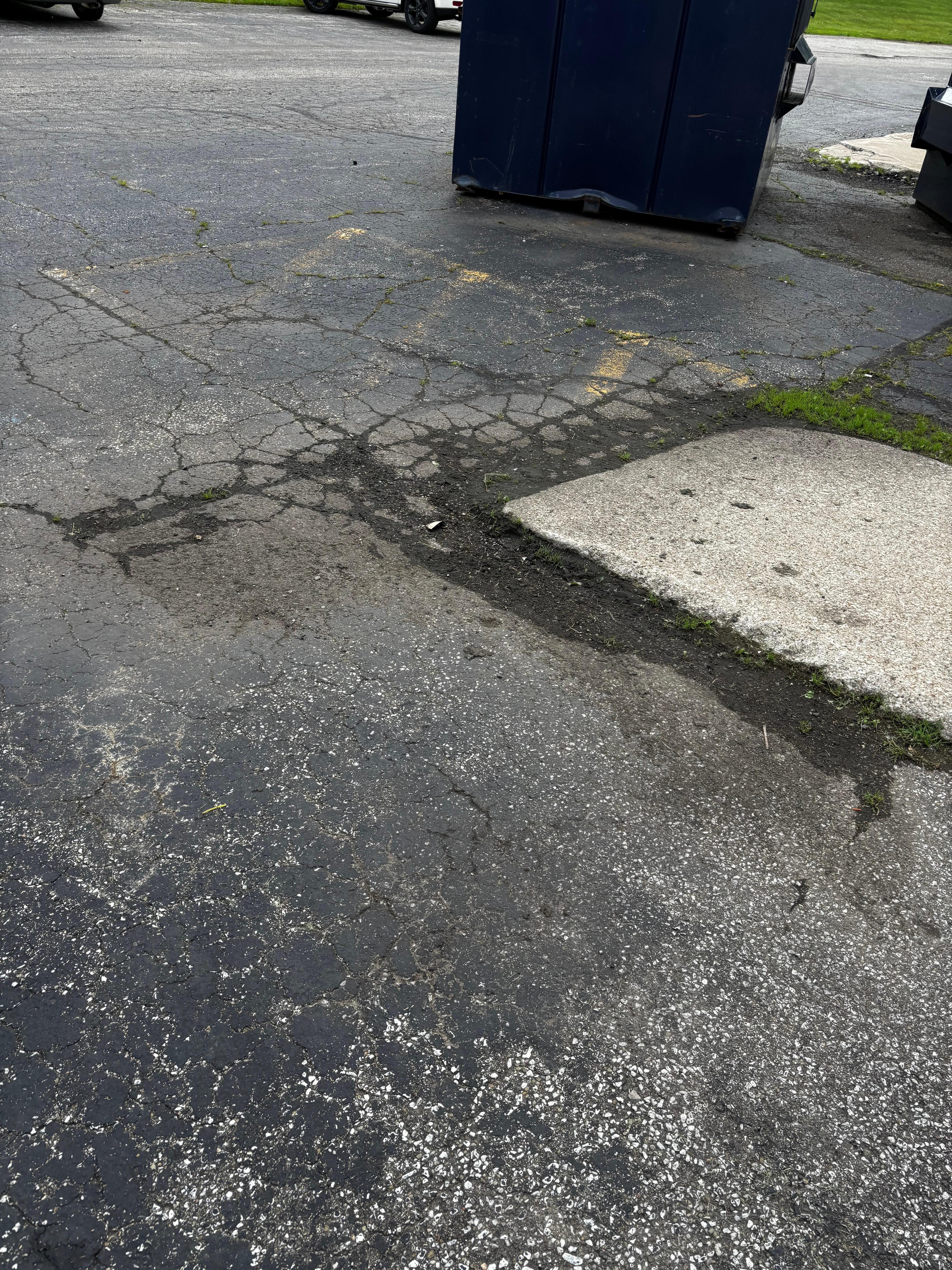 Broken ramp