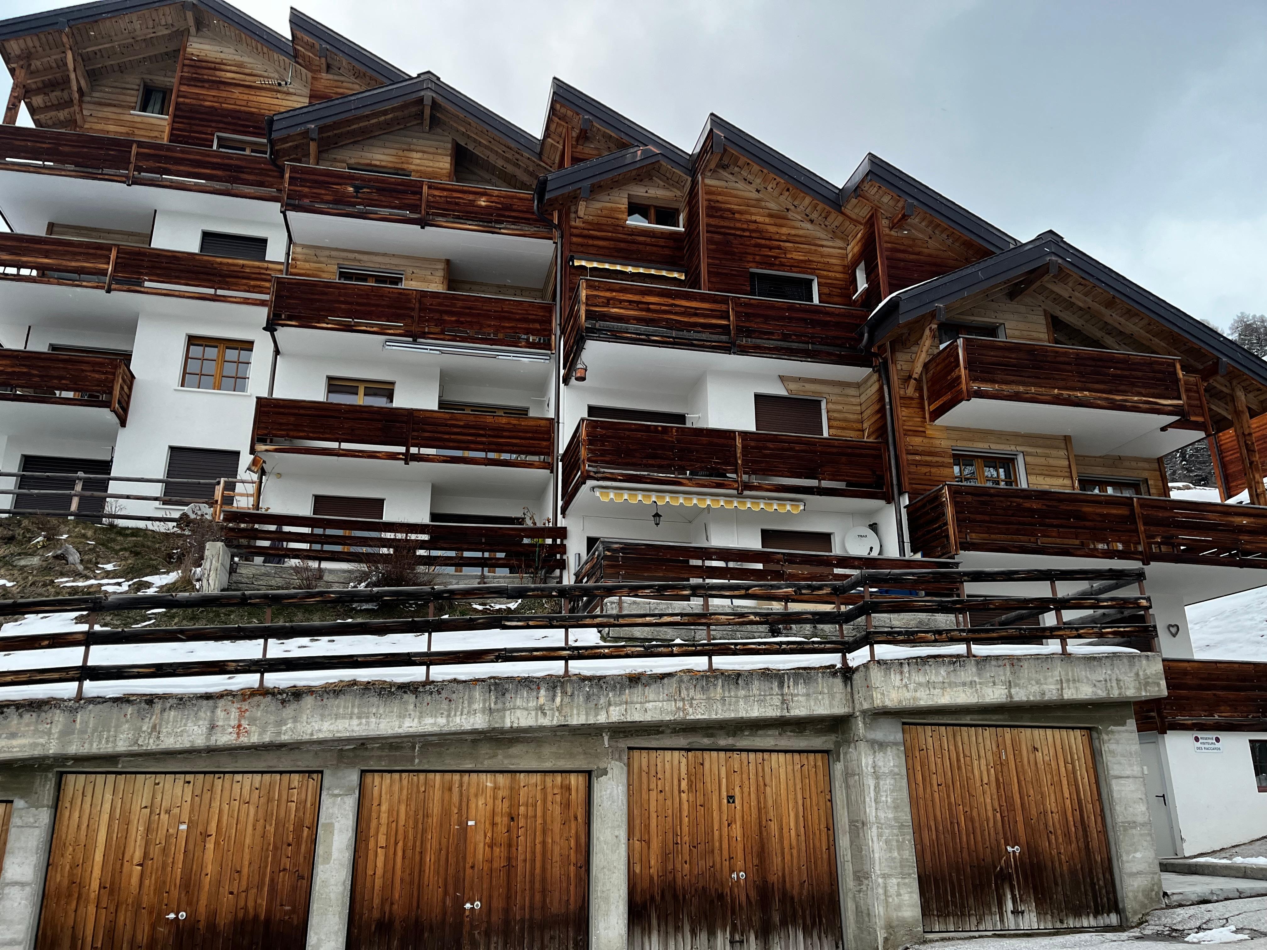 Ganz oben rechts ist die Wohnung 