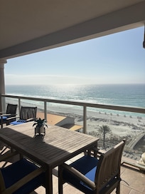 Partial balcony view