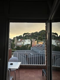 Spacious balcony and wonderful view!!