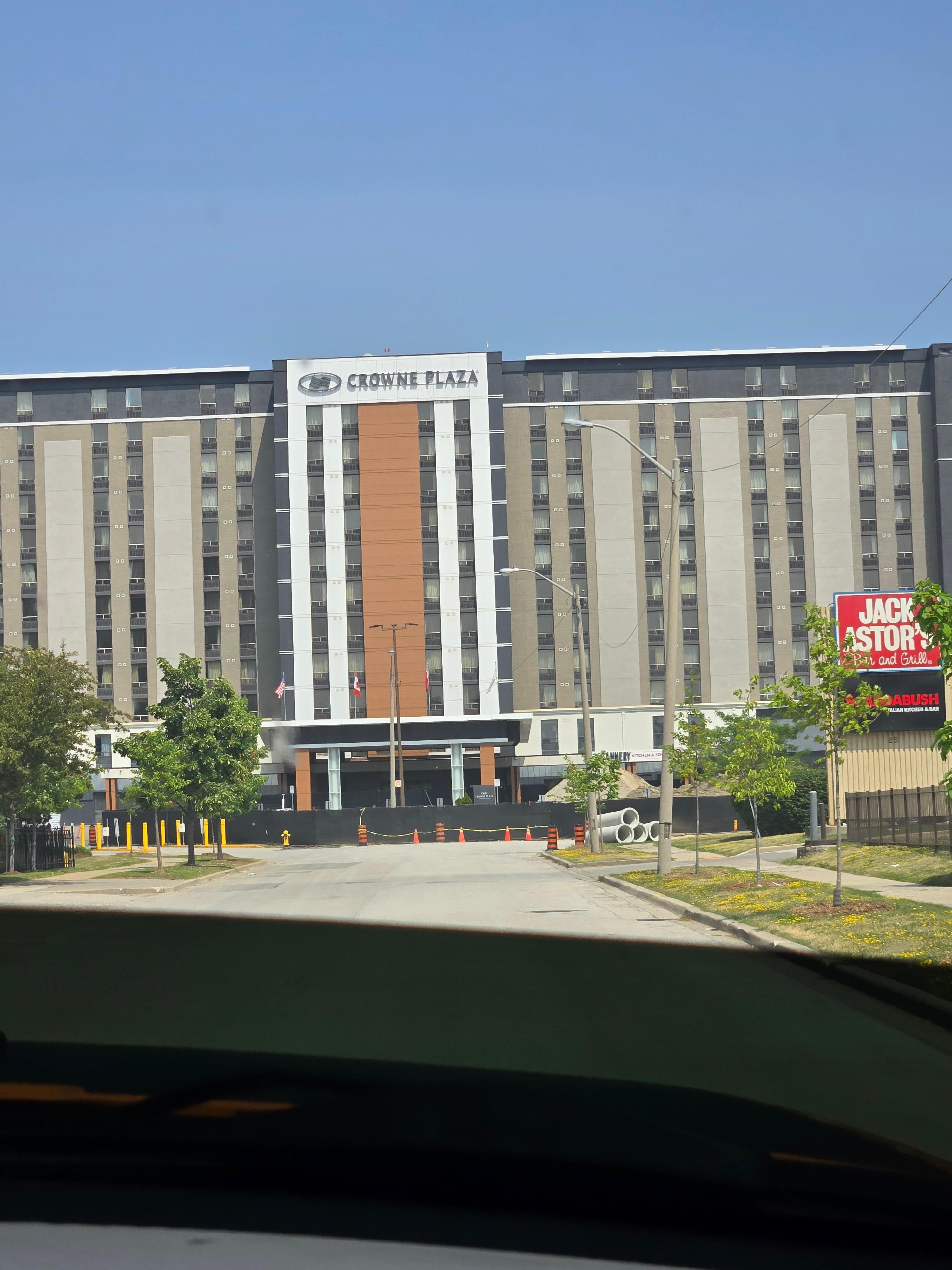 Front of building