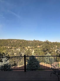 This is the view from the main floor.