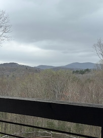 View from the back patio