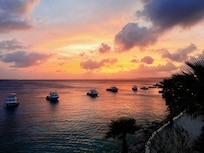 Best sunset spot at the Sand Dollar Resort!