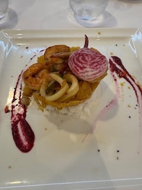 Fresh seafood options at the Restaurants