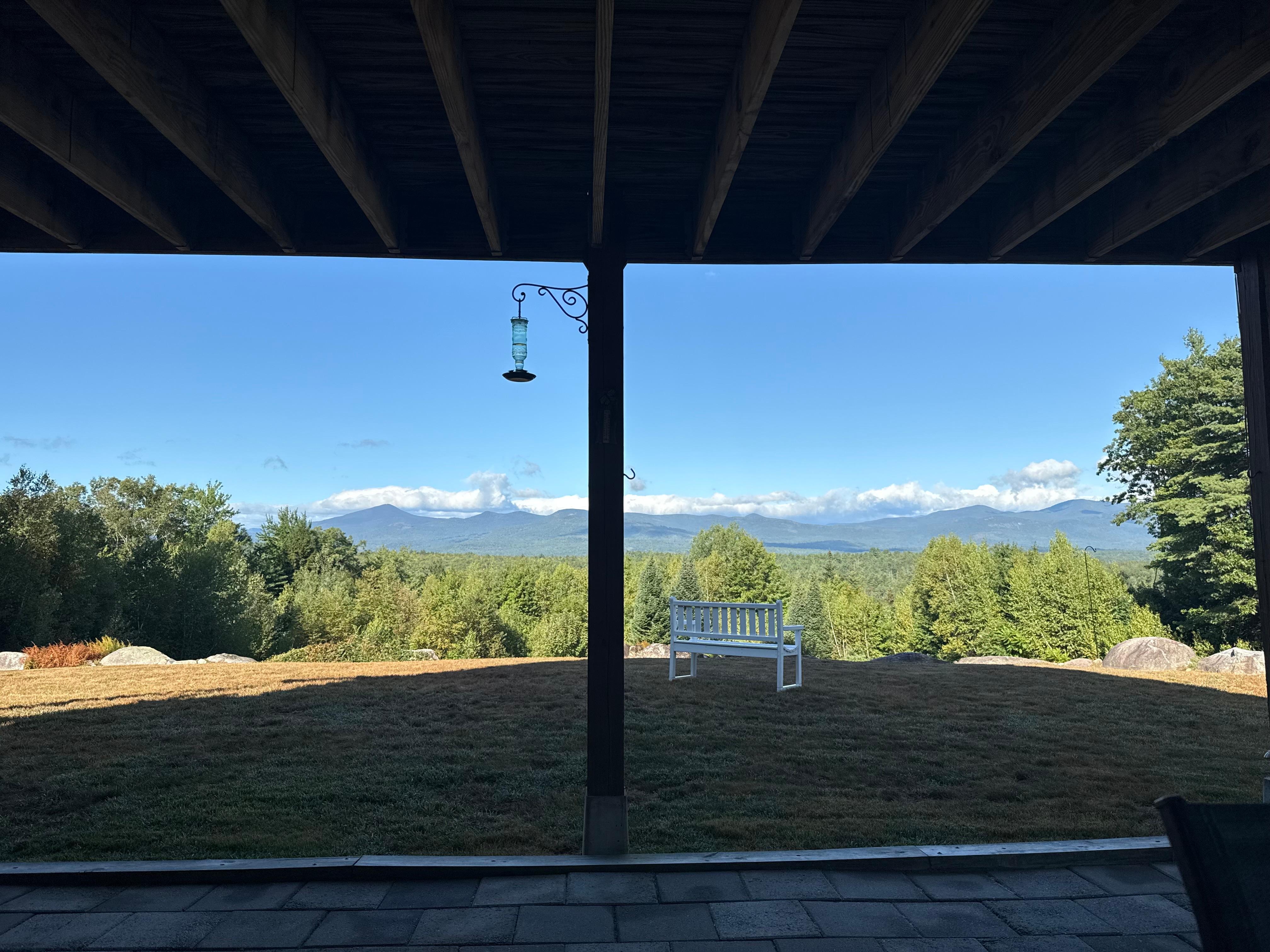 What a view of the sunset!