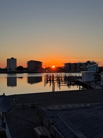 Sunrise from the dock