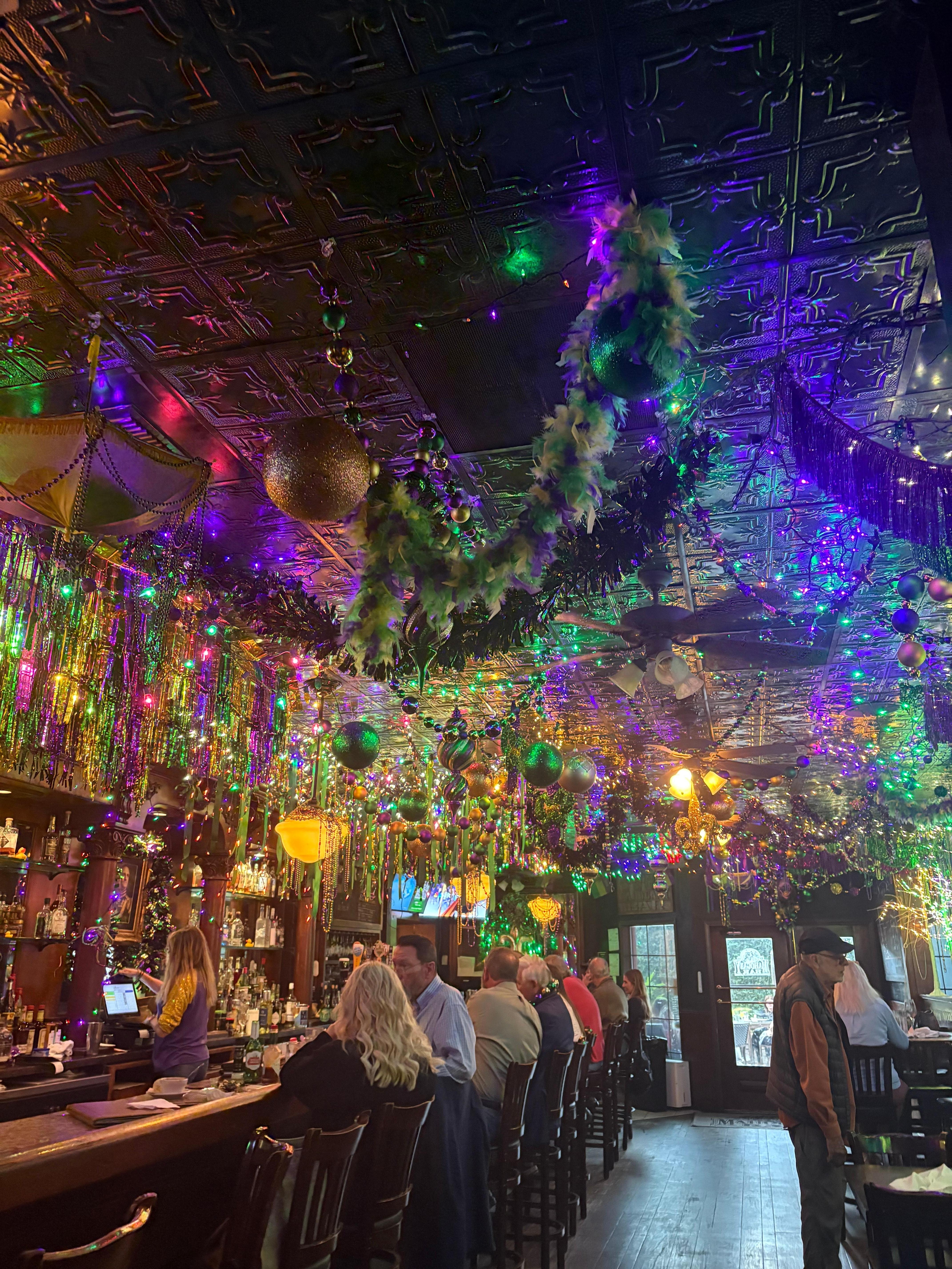 Mardi Gras decorations