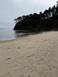 Had the beach to ourselves!