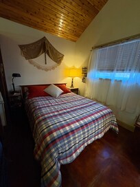 The bedroom area.