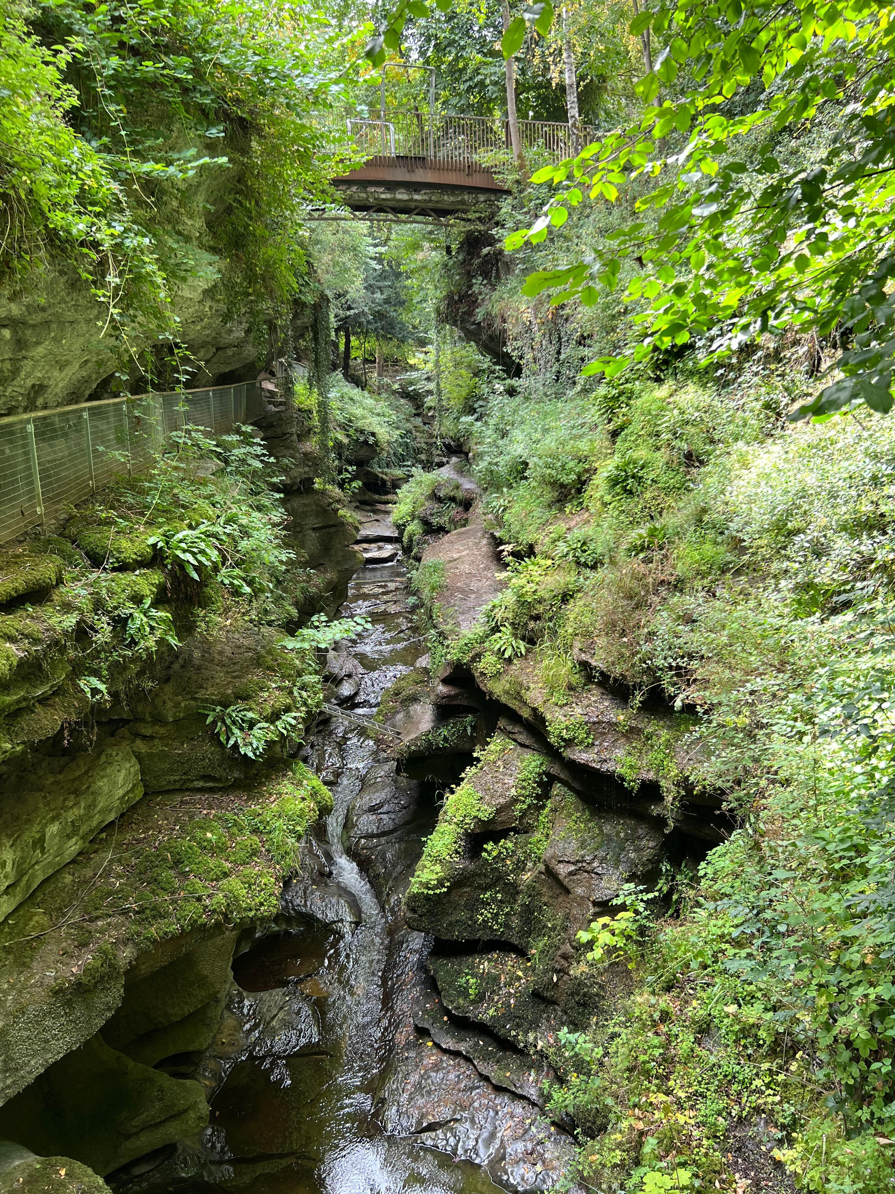 How Stean gorge - highly recommend the gorge walking and abseil! 
