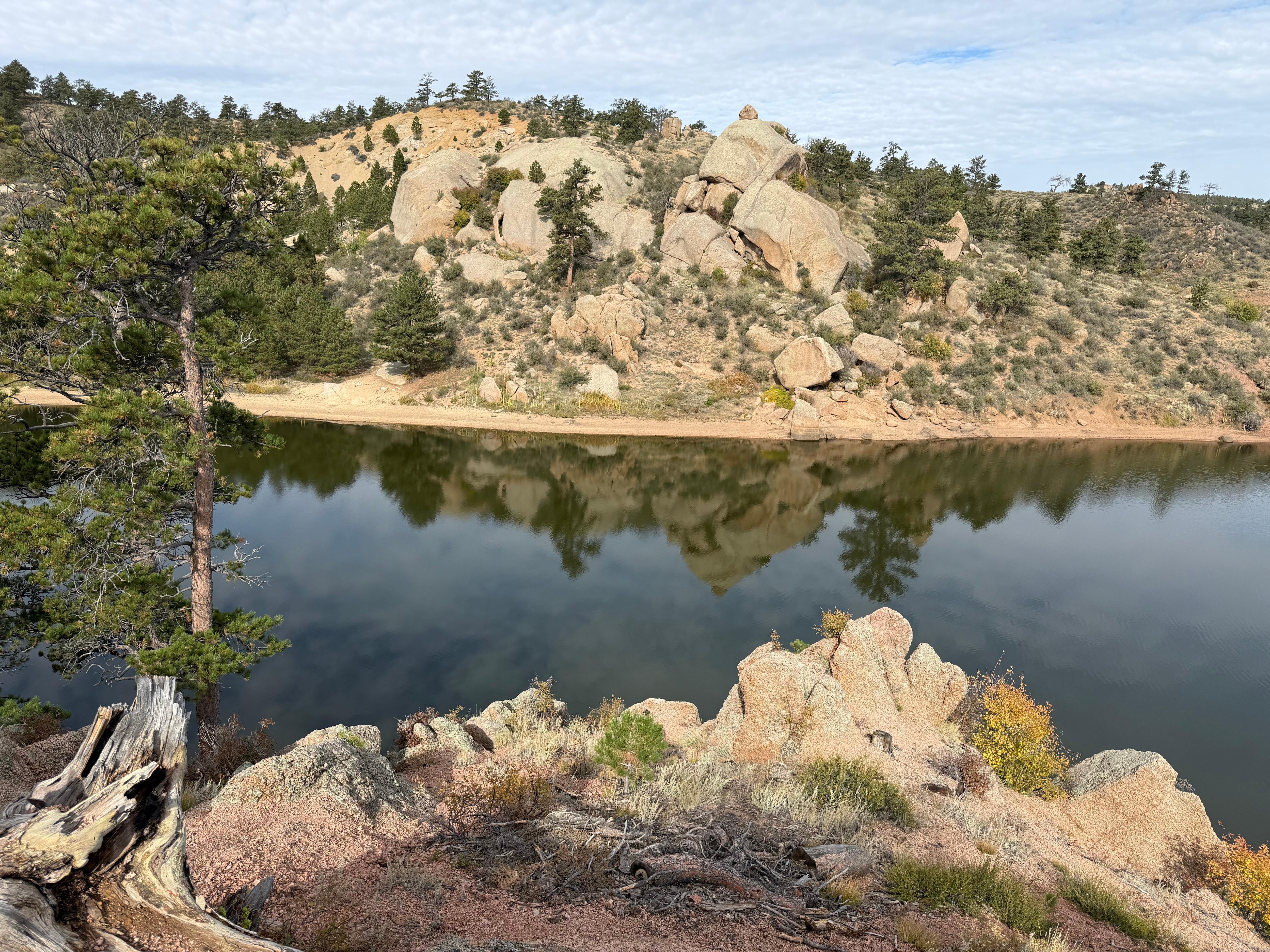 Hiking in Curt Gowdy State Park 