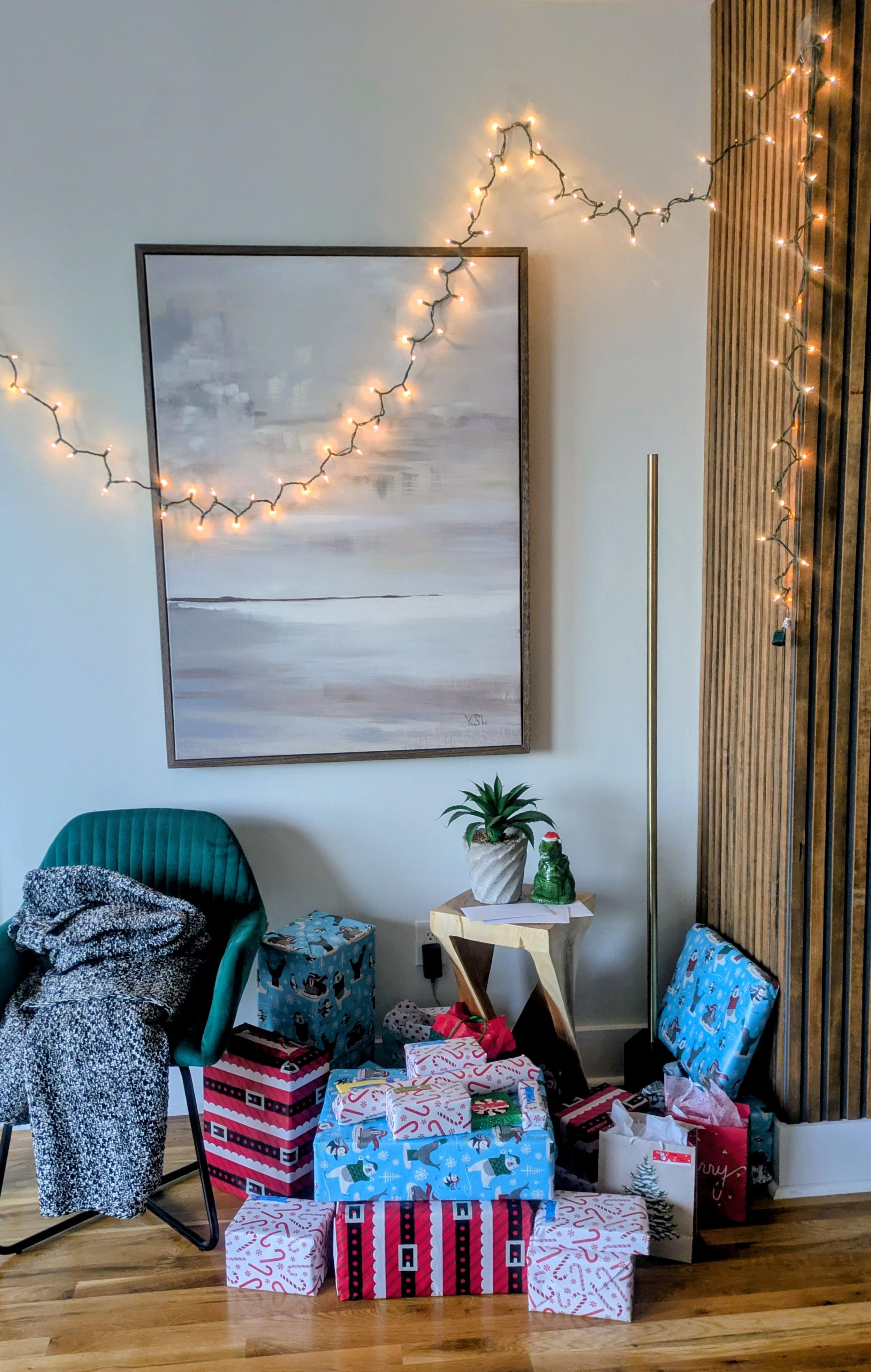 Christmas decor by my daughter and son in law