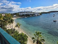 Beach view from the porch