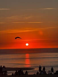 Couché de soleil à la dune du Pyla