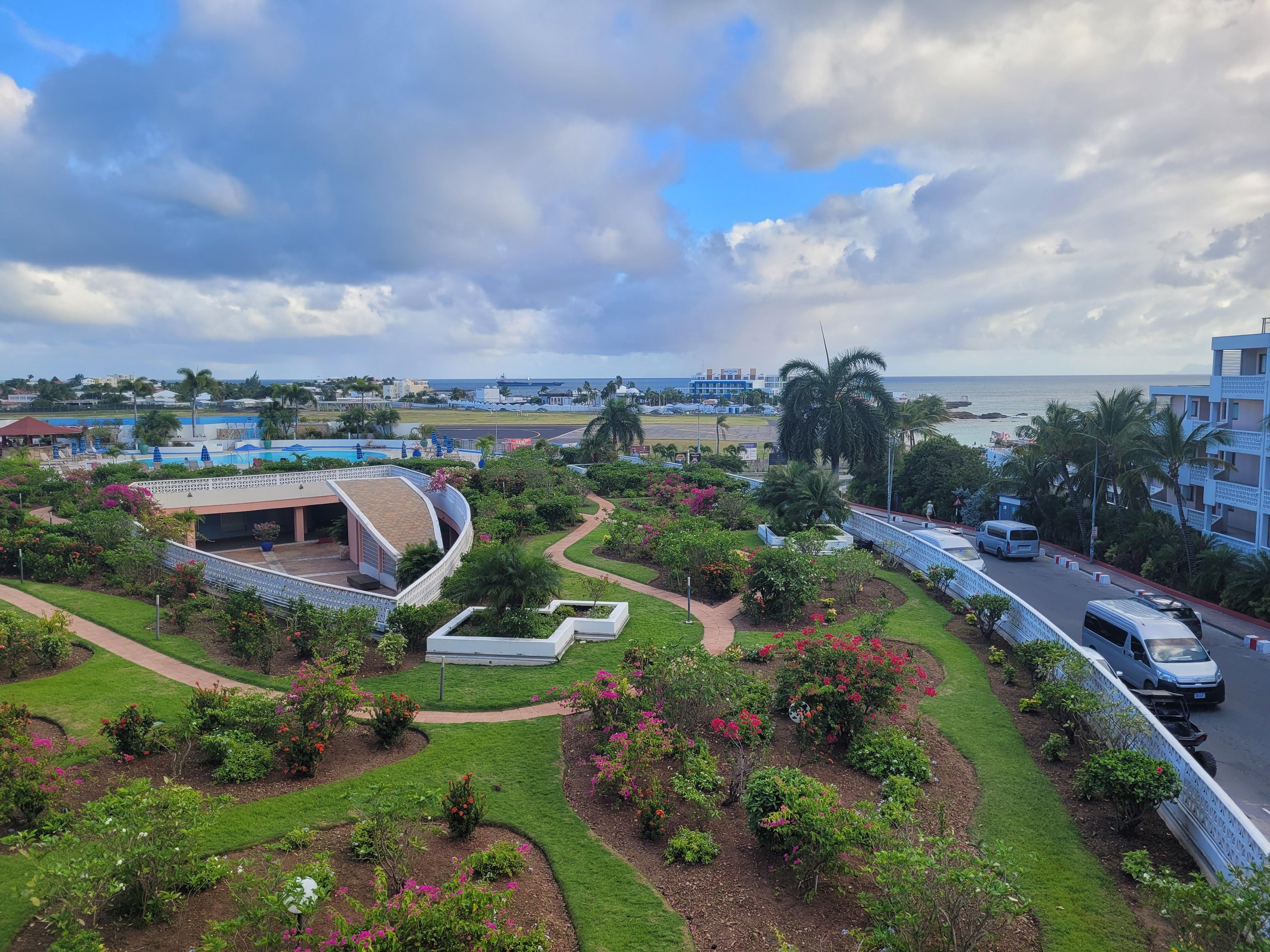 The view from our balcony.  