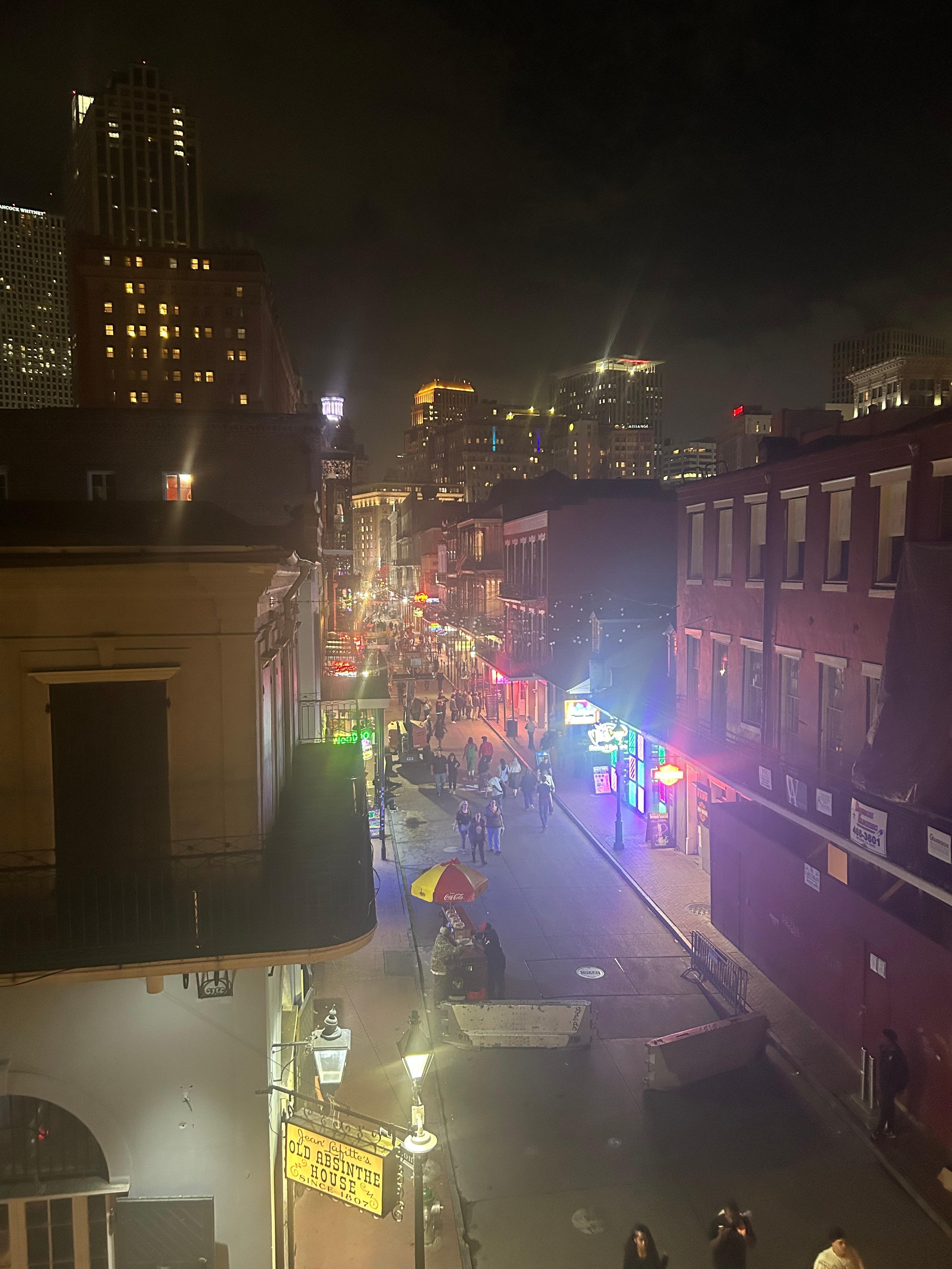 Nightlife was booming every night. Music level was perfect for sleeping