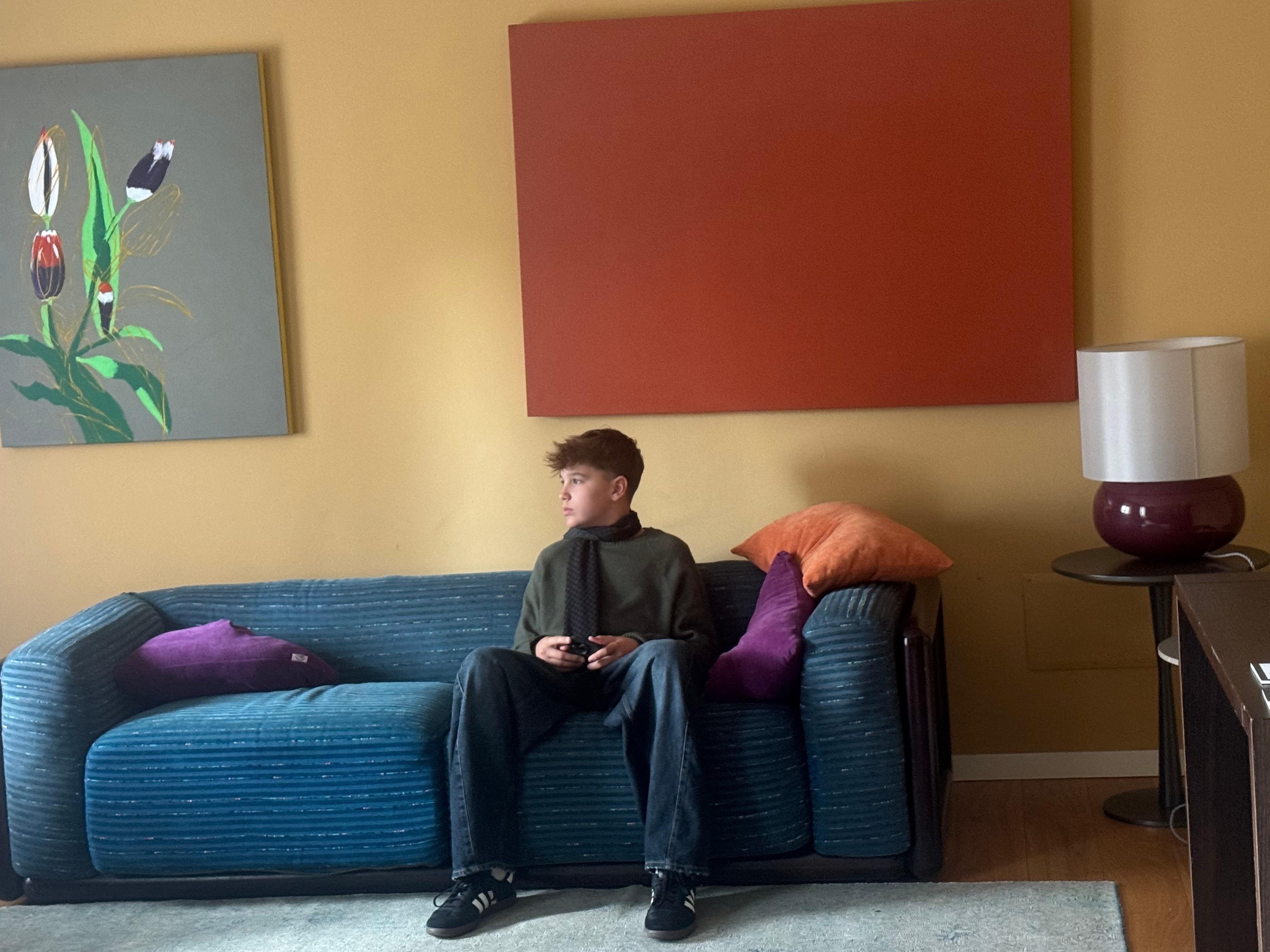 living room- loved the lighting!