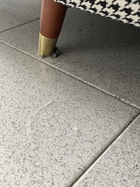 Polvere e sporcizzia in camera