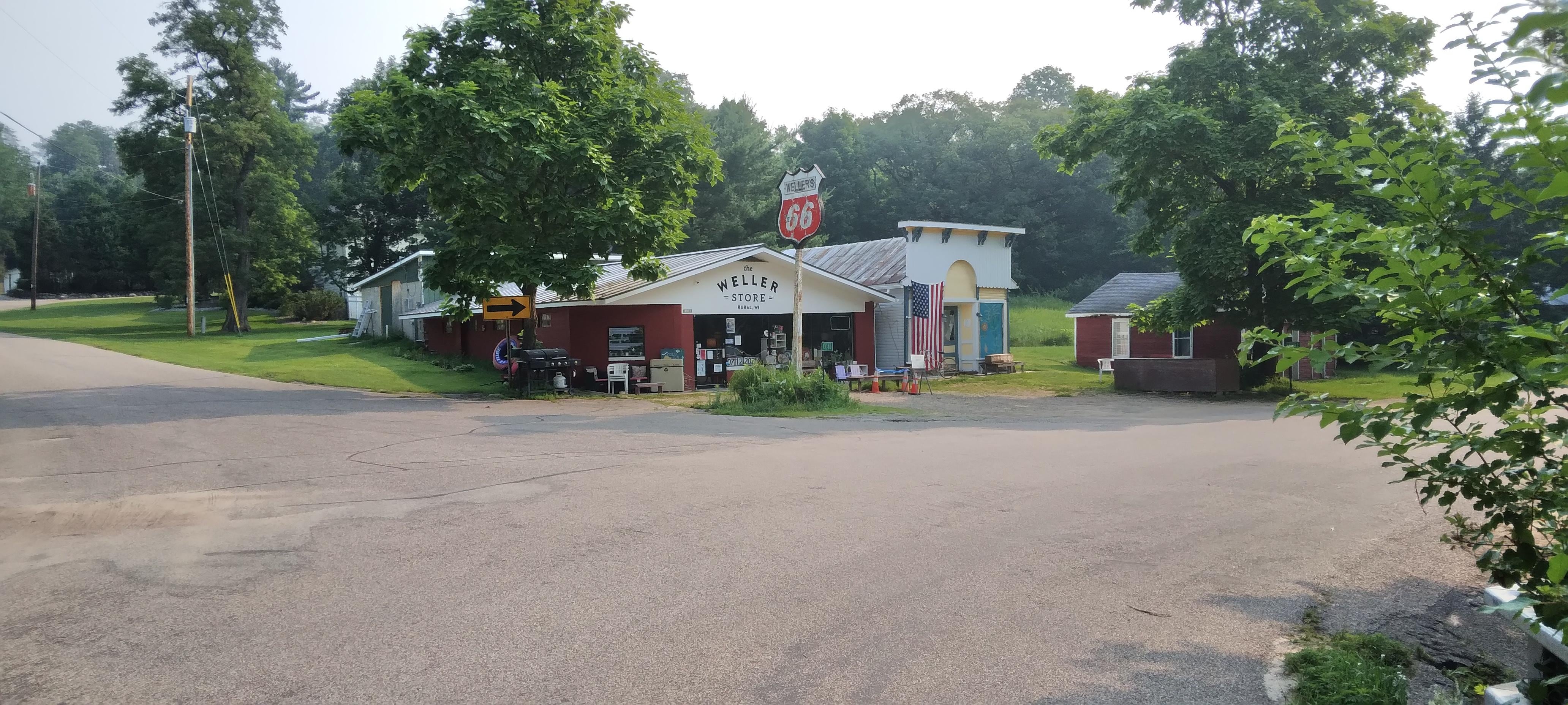 Corner store right next door