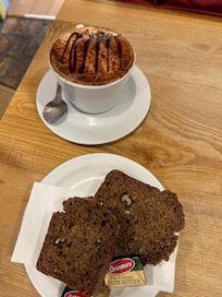 Breakfast was included with our stay! I loved the brown bread!!! My mother-in-law loved the cappuccino