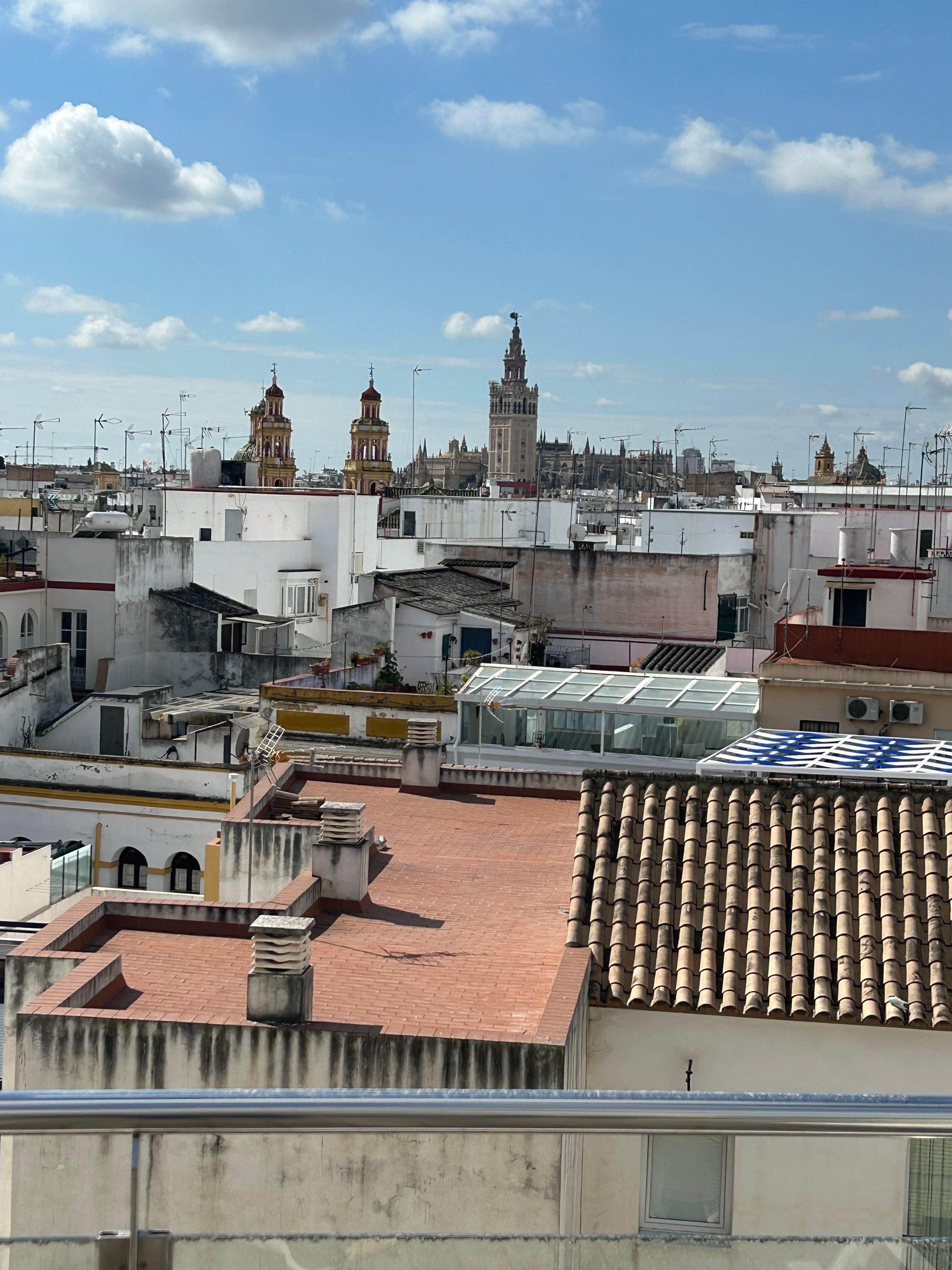 This is from the roof by the pool of the Cathedral. What an amazing pleas.