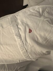 Blood on pillowcase