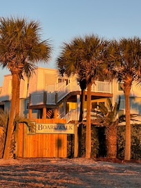 It was only 41 degrees outside but still a beautiful morning view of the property.