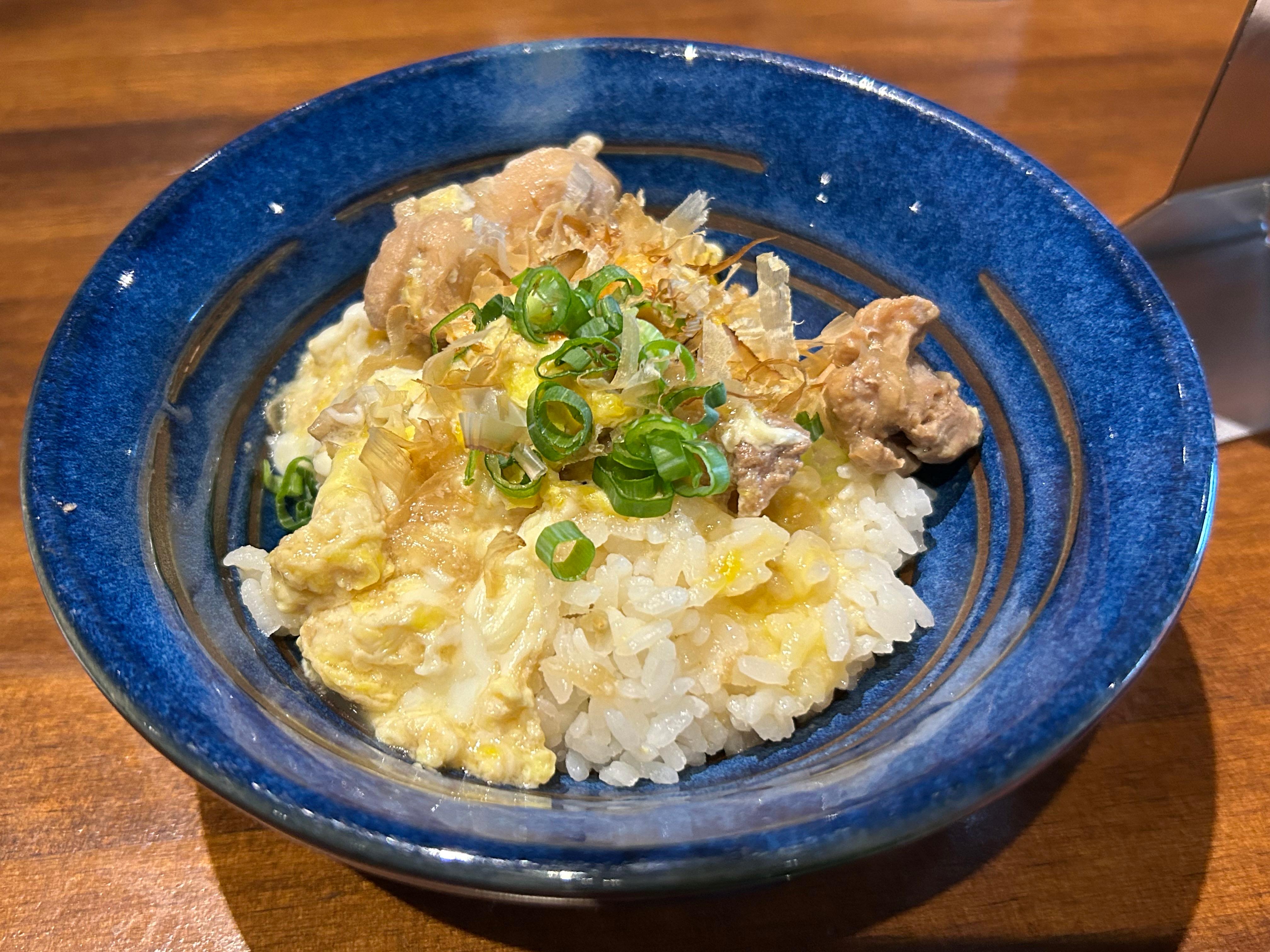 早餐親子丼飯