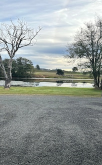 This is the view from the front of the house.