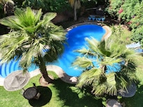 Pool / garden from my room.