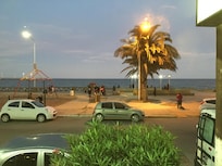 Dusk from the restaurant