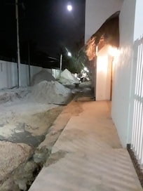 Entrance of hotel