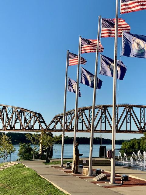 Henderson’s River Walk is one block from L&N. 