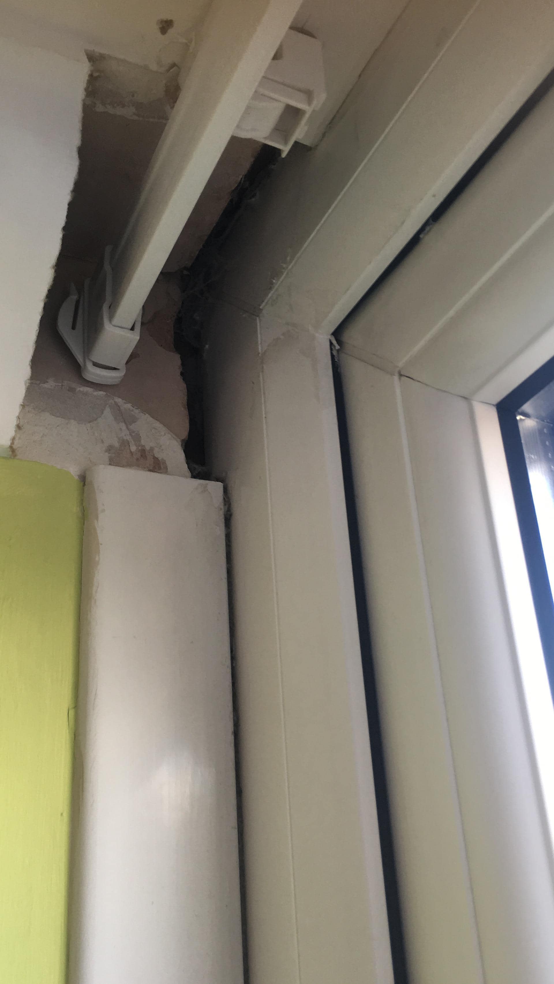 Big hole on the ceiling