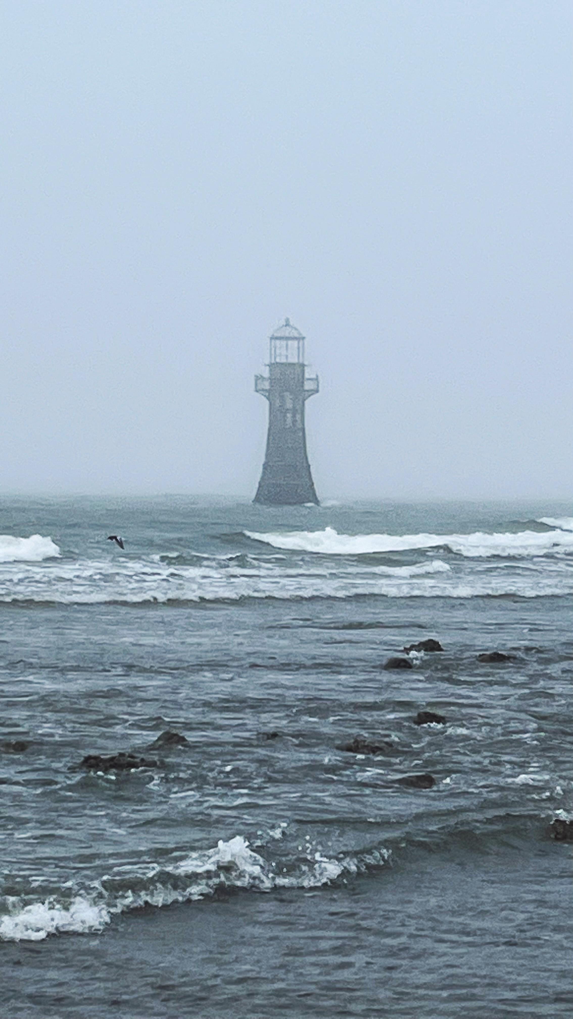 Whitesand lighthouse, Gower