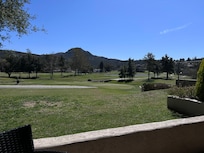 On the golf course