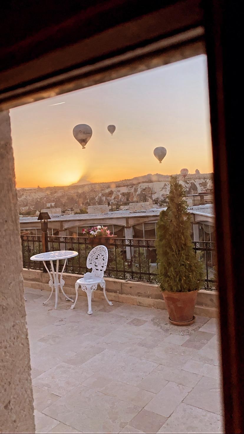 Photo depuis notre chambre 206