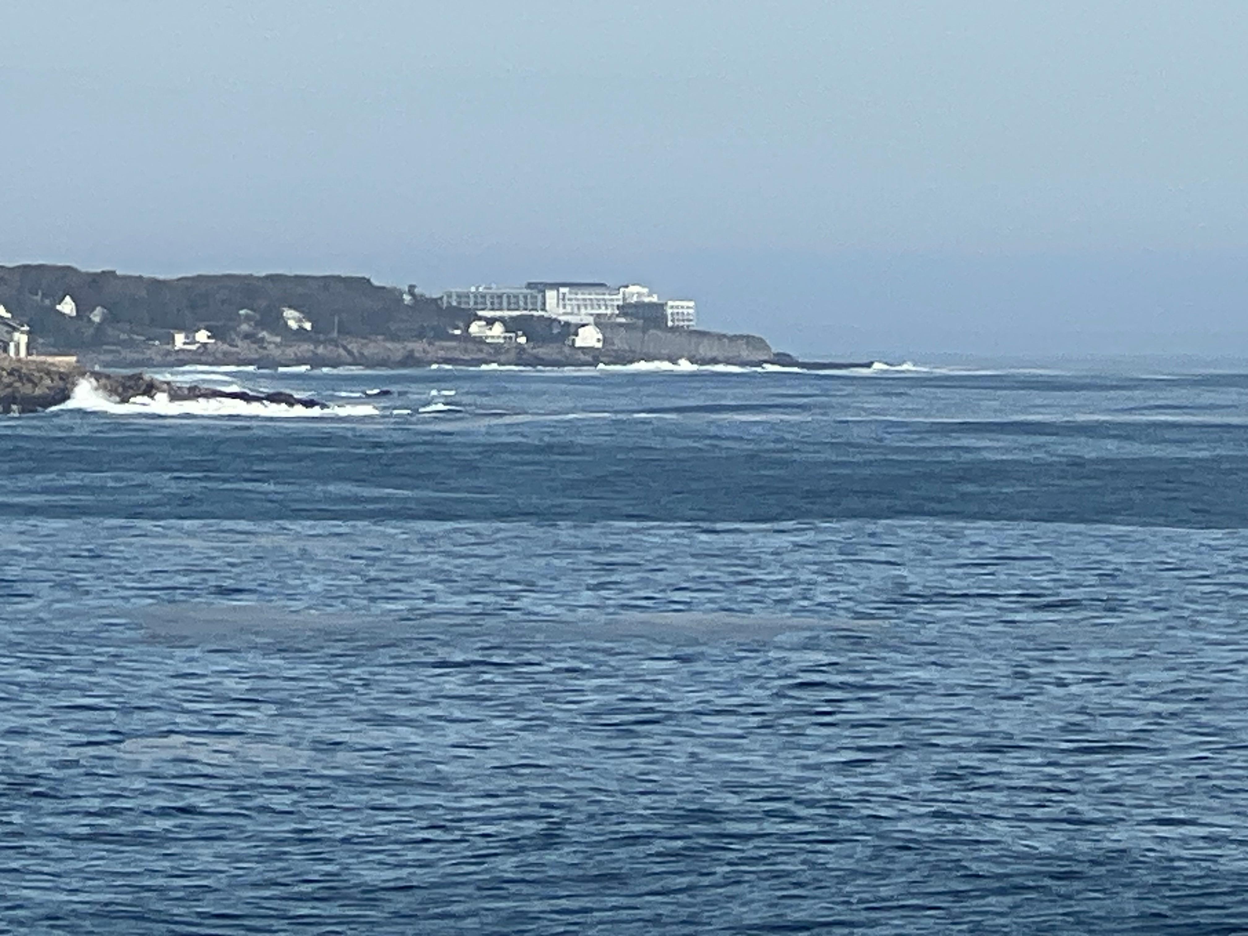 Distance view from the main deck