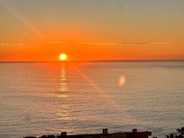 Sunrise view from balcony