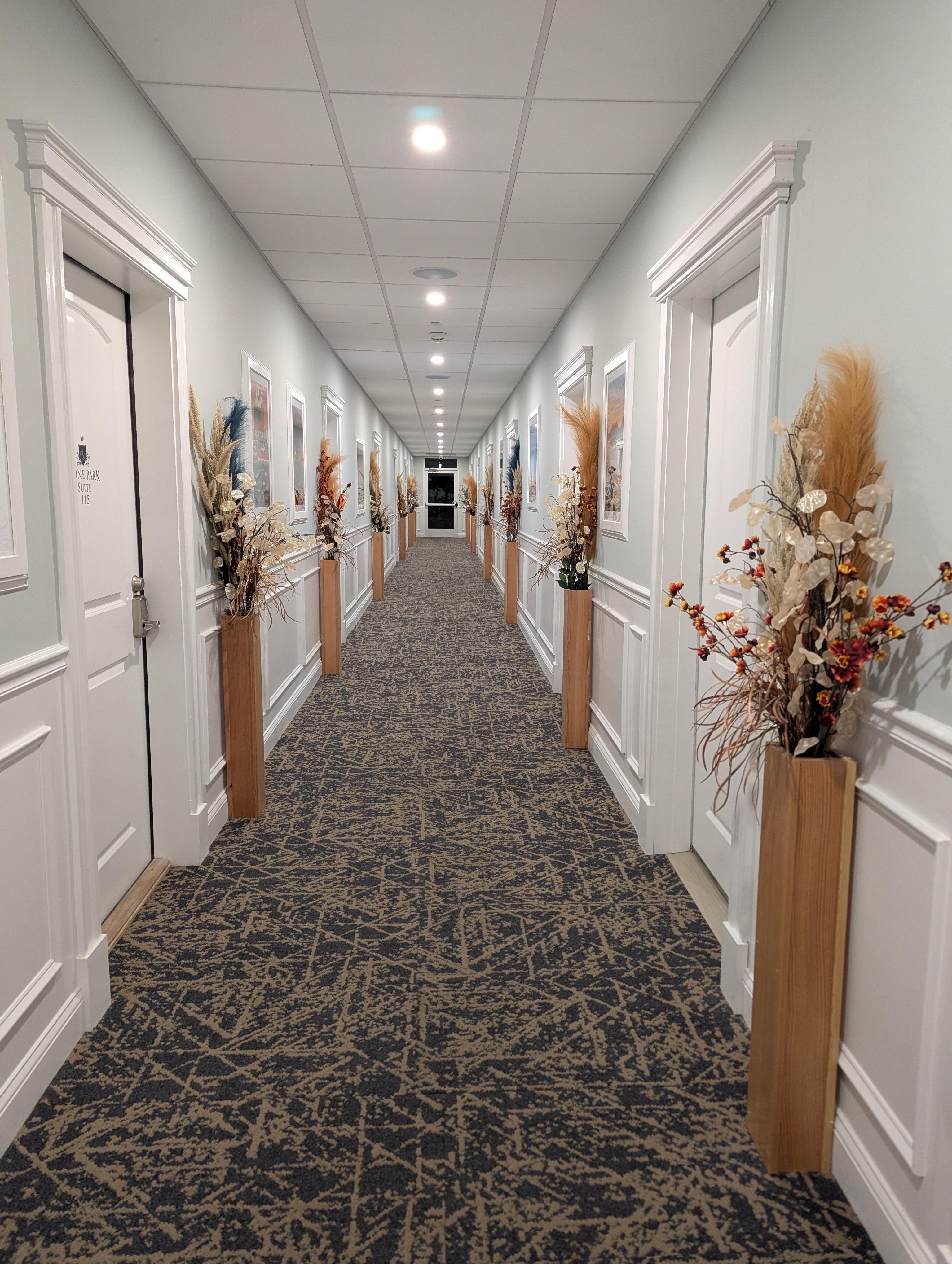 The hallway