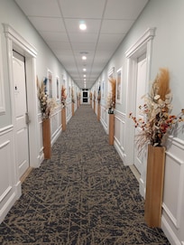 The hallway